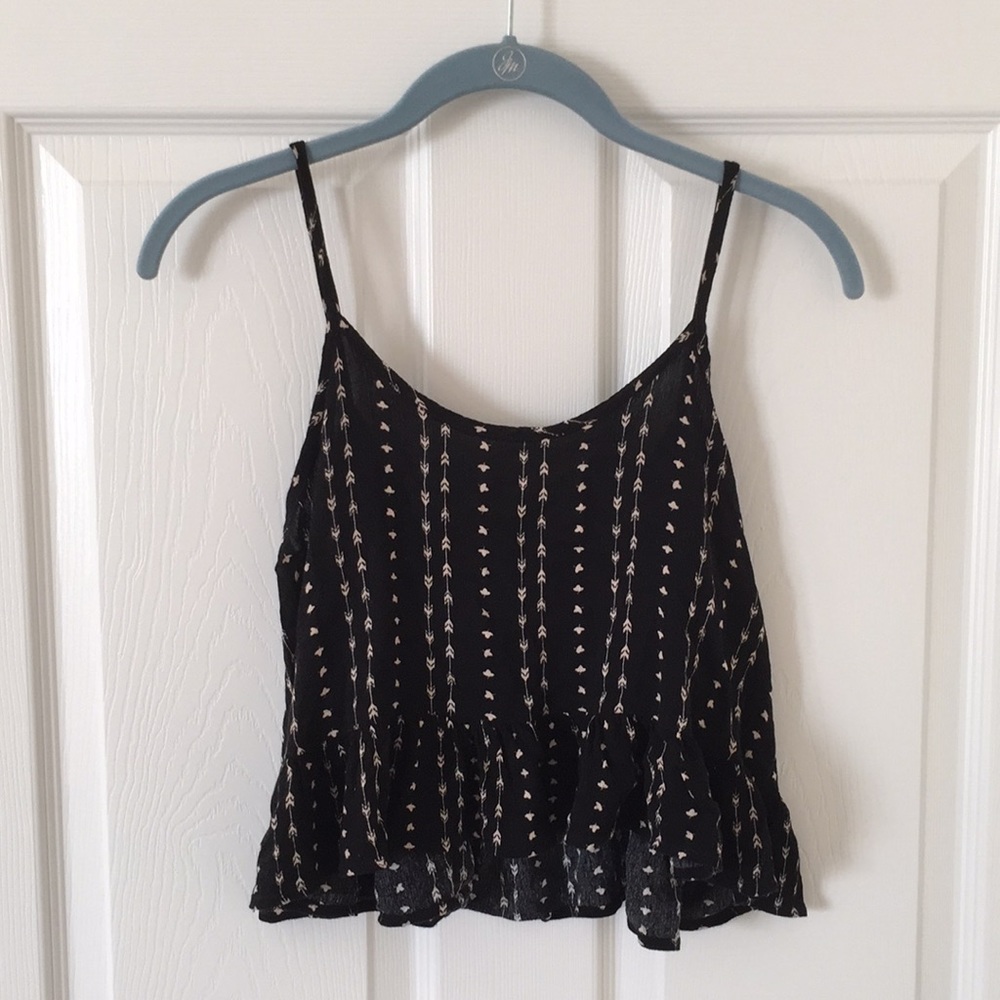 🏹 Black Summer Crop Top 🏹